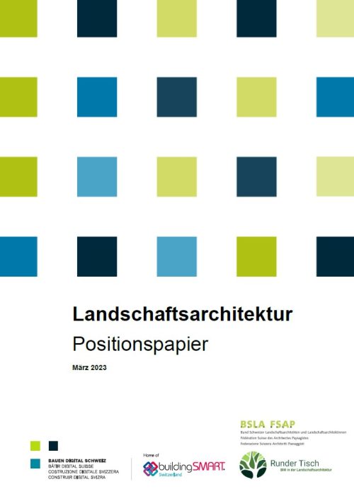 Cover Positionspapier Landschaftsarchitektur